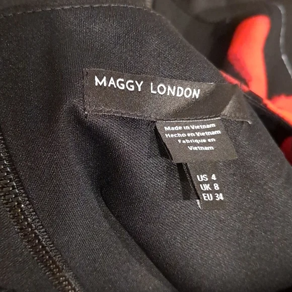 Maggy London poppy floral dress - Picture 9 of 12